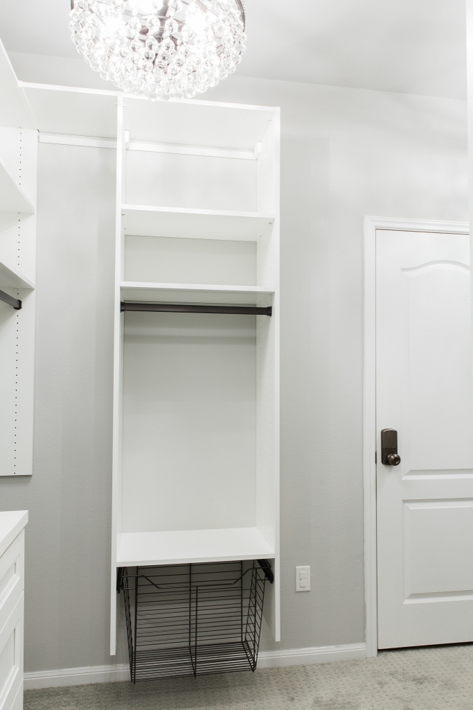 Closet Remodel Before & After with California Closets in Houston, featured by top US life and style blog, LuxMommy