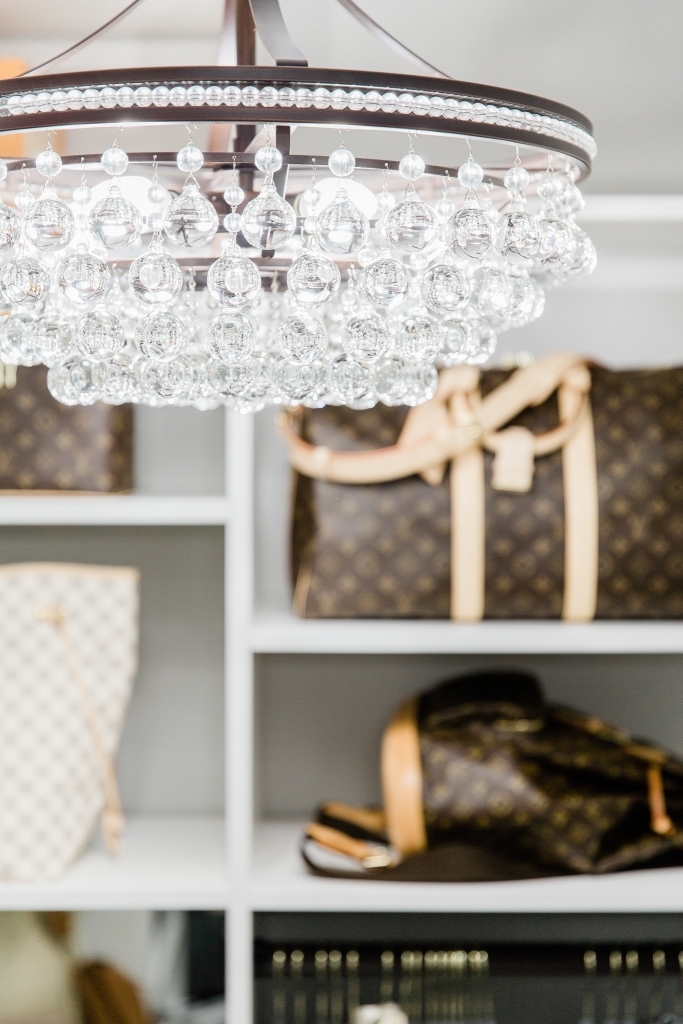 Closet tour and reveal featured by top US fashion blog, LuxMommy: luxury handbag collection