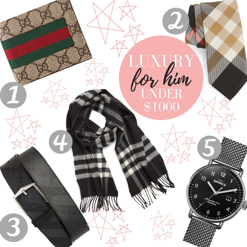 Give Luxury Gifts for Men: Holiday Gifts for Him