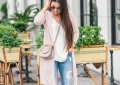 chloe nile, express jeans, valentino pumps, rayban sunglasses, cami, distressed jeans