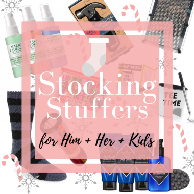 Stocking Stuffer Ideas for the Entire Family featured by top US life and style blog, LuxMommy