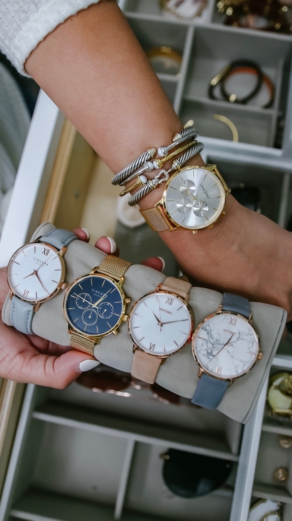 Vincero Coupon Code featured by top US fashion blog, LuxMommy: image of Vincero Watch Collection