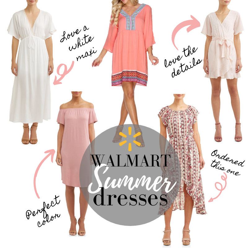 Cute Walmart summer dresses featured by top US fashion blog, LuxMommy