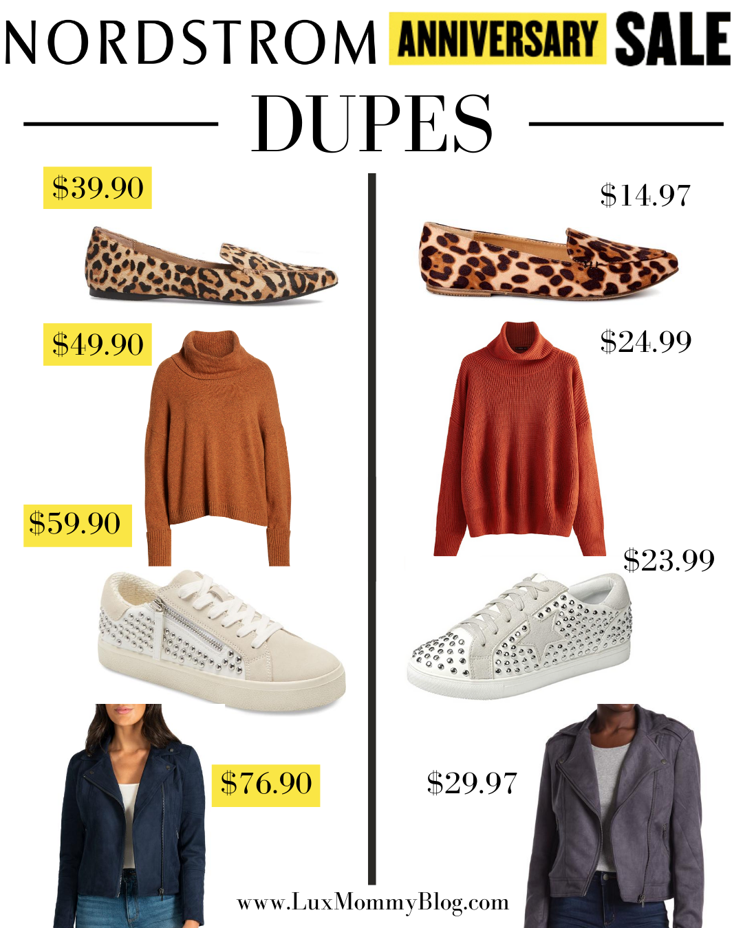 Nordstrom Anniversary Sale dupes