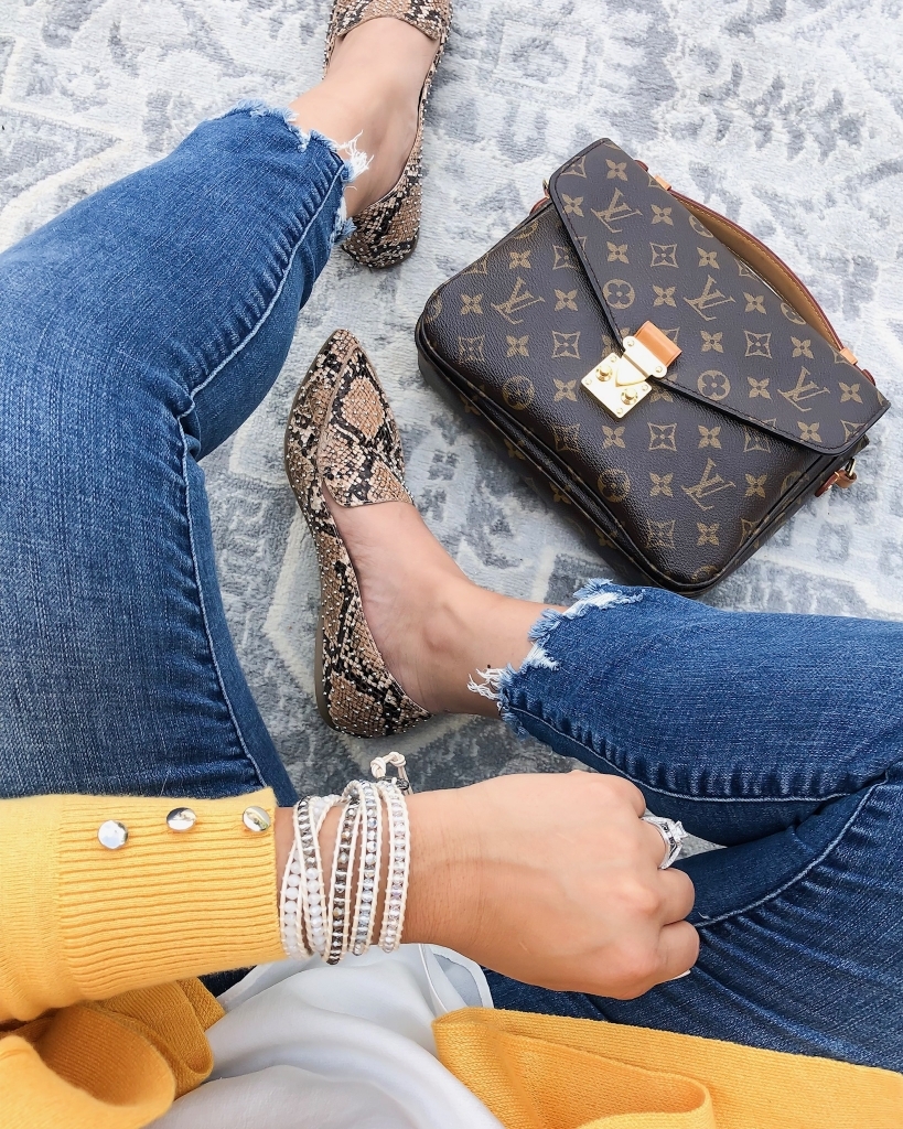 Amazing Victoria Emerson Bracelet + HUGE SALE by popular Texas fashion blog, Lux Mommy: image of a woman wearing a set of Victoria Emerson bracelets.