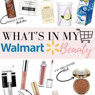 Walmart beauty must haves by LuxMommy Houston fashion and beauty blogger