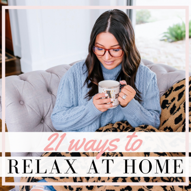 Houston Blogger LuxMommy shares 21 ways to relax at home