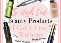 Houston fashion blogger LuxMommy shared her high end beauty products