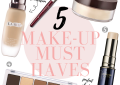 5 Makeup must haves