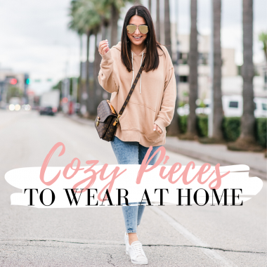 Houston top fashion blogger LuxMommy shares Cozy Pieces to wear at home