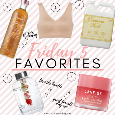 Houston fashion blogger LuxMommy shares her weekly Friday 5 favorites