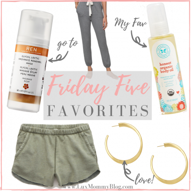 Houston fashion blogger LuxMommy shares her weekly friday five favorites