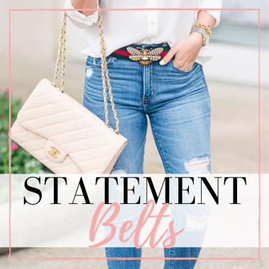 Houston fashion blogger LuxMommy shares her top fashion statement belts