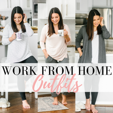 Houston top fashion blogger LuxMommy shares some casual work from home outfits