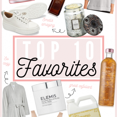 LuxMommy Houston fashion blogger shares her monthly top 10 favorites