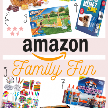 Houston fashion blogger LuxMommy shares Amazon family fun ideas