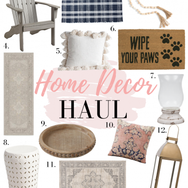 Houston blogger LuxMommy shares her home decor haul sneak peek