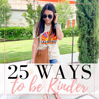 Houston lifestyle blogger LuxMommy shares 25 ways to be kinder