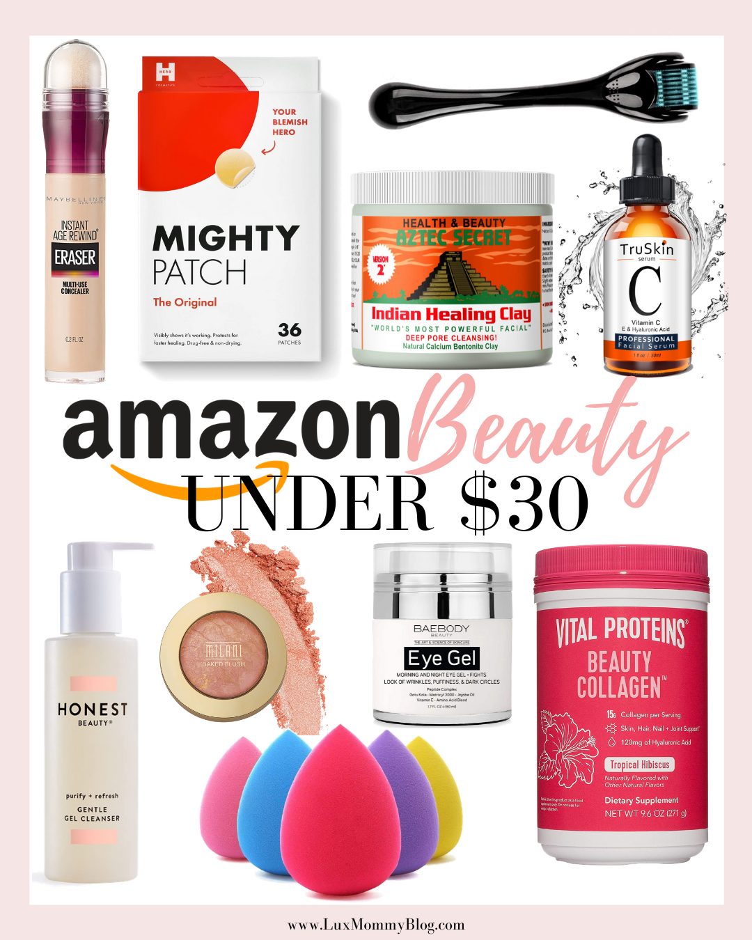 Houston Fashion and Lifestyle Blogger LuxMommy Shares Amazon Beauty Finds Under $30 