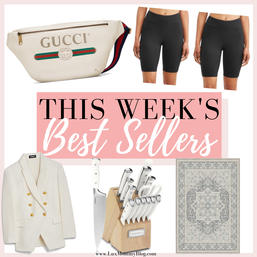 Houston fashion and lifestyle Blogger LuxMommy shares her weekly recap and best sellers 