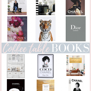 Houston top fashion blogger shares her Coffee Table Book Collection