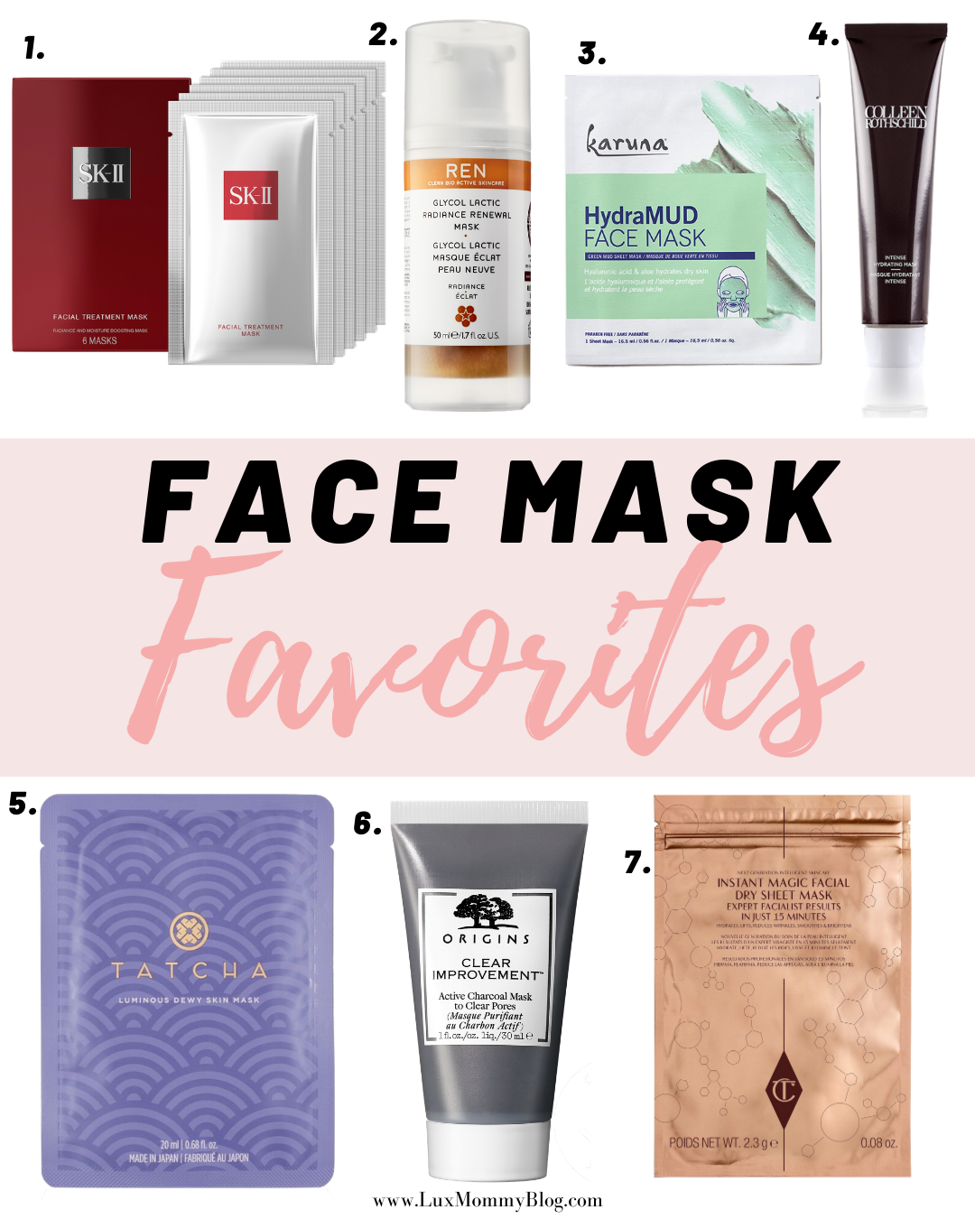 Houston Blogger LuxMommy Shares Her FaceMask Favorites
