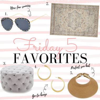 Houston Fashion and Lifestyle Blogger LuxMommy shares her friday 5 favorites