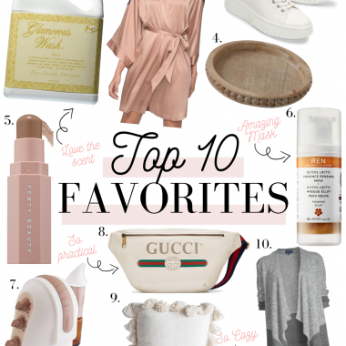 LuxMommy fashion blogger shares her monthly top 10 favorites