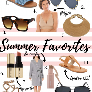 Houston fashion and lifestyle Youtuber and blogger LuxMommy shares her top 10 summer favorites