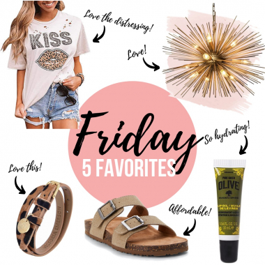 Houston lifestyle blogger LuxMommy shares her weekly Friday Five Favorites