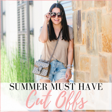 Houston fashion blogger LuxMommy shares her top summer must have cut offs