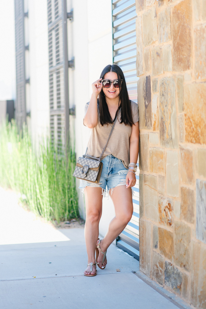 Cut off shorts outfits hot sale