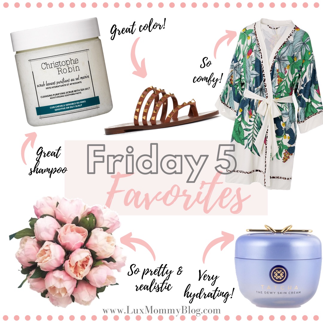 Houston fashion blogger LuxMommy shares her weekly Friday 5 Favorites
