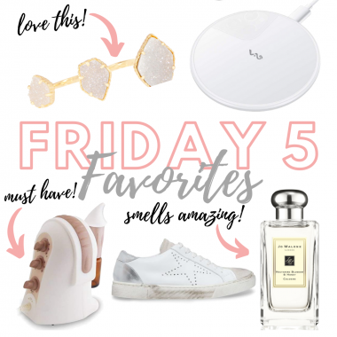 Houston fashion blogger LuxMommy shares her weekly Friday 5 favortes