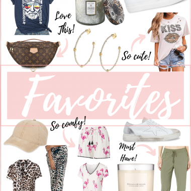 Houston fashion and lifestyle blogger shares her monthly favorites