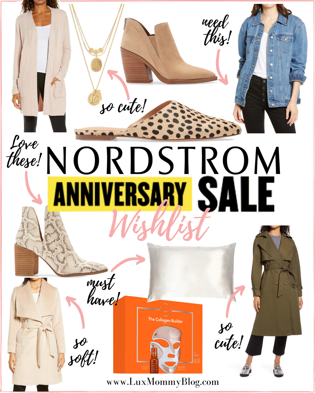 Nordstrom Anniversary Sale WISHLIST LuxMommy Houston Fashion