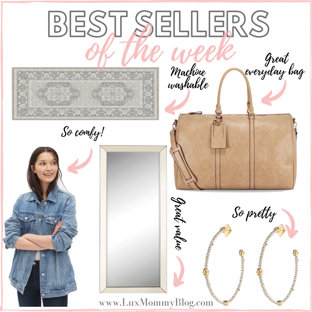 Top fashion blogger LuxMommy shares her best sellers of the week