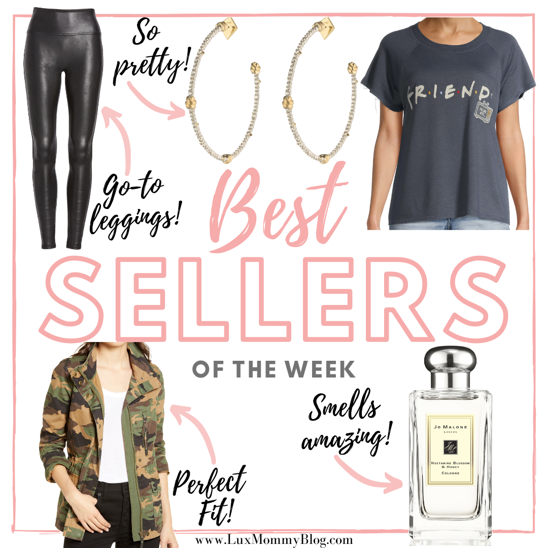 Houston fashion and lifestyle blogger, LuxMommy shares the best sellers of the week. 
