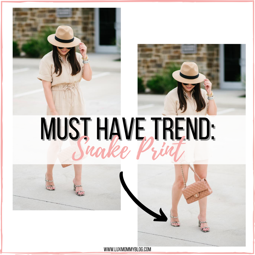 Must Have Trend - Snake Print | LuxMommy | Houston Fashion, Beauty and ...