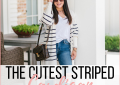 The Cutest striped cardigan