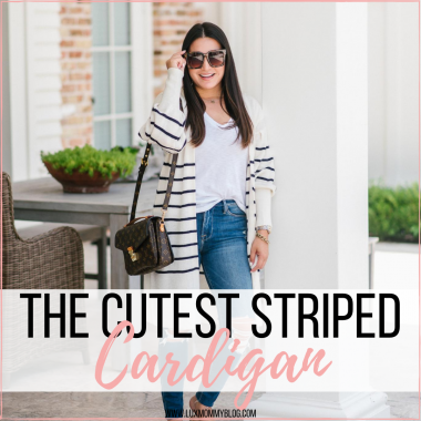 The Cutest striped cardigan