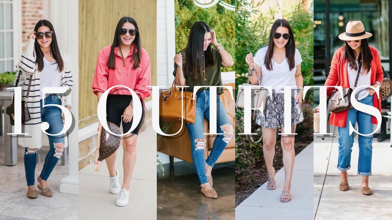 what I wore 15 outfit ideas