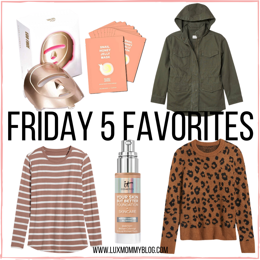 Houston top fashion blogger LuxMommy shares her weekly Friday 5 favorites