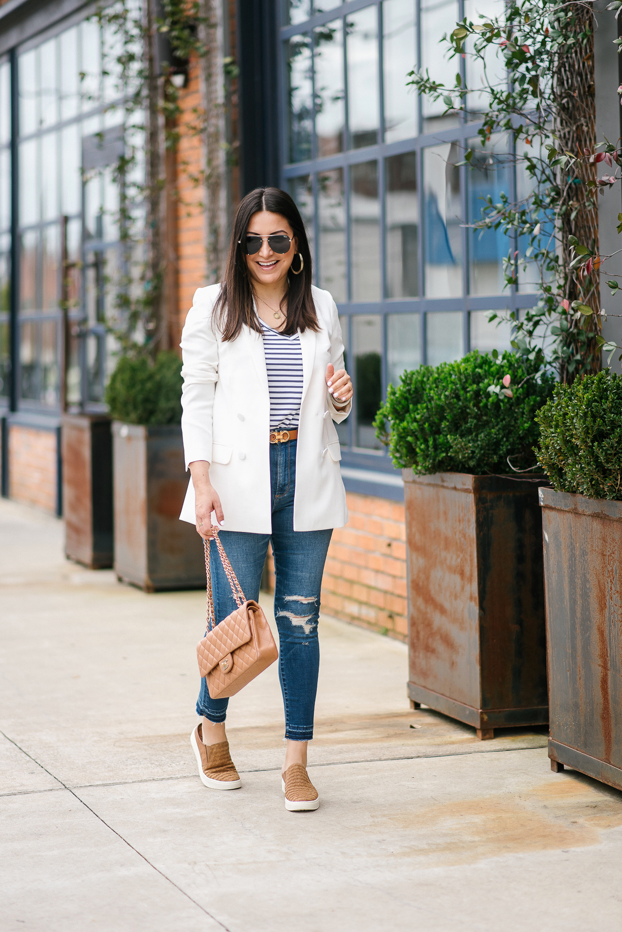 Houston top fashion and lifestyle blogger LuxMommy shares the perfect fall  outfit from Nordstrom and a new ysl belt perfect for fall