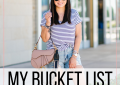 My fall Bucket List