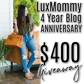 LuxMommy Blog Anniversary
