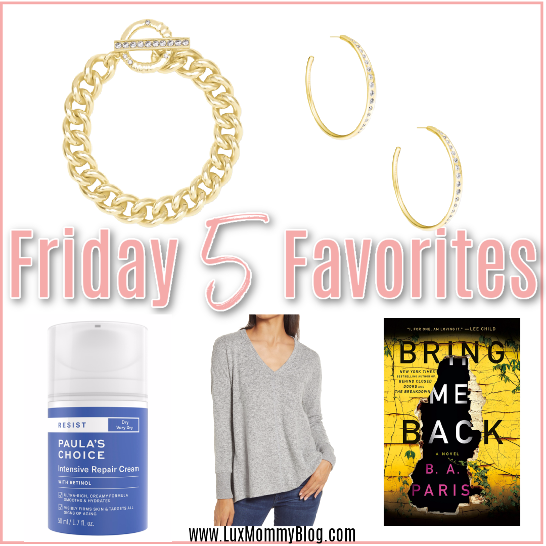 Houston fashion blogger LuxMommy shares the weekly Friday 5 favorites