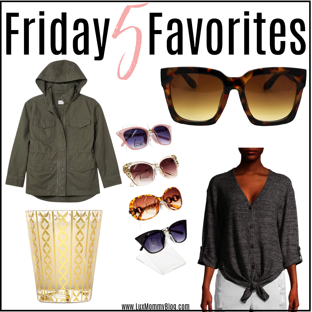 Houston top fashion blogger LuxMommy shares her weekly Friday 5 favorites