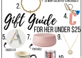 gift guide for her under $25