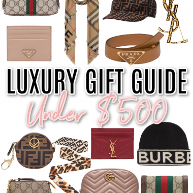 Houston top fashion and lifestyle blogger, LuxMommy shares a luxury gift guide under $500